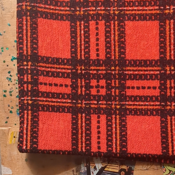 Gianni Bini Red and Black Plaid Mini Skirt - Picture 4 of 5